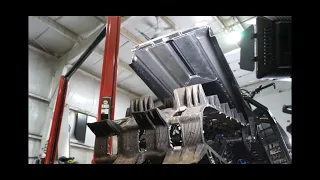 Polaris AXYS tunnel cut cooler install