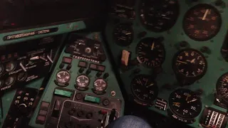 055  - Mil MI-24 Hind Helicopter cockpit view