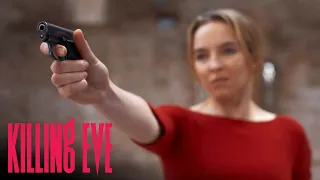 Villanelle Pulls The Trigger at Eve | Killing Eve