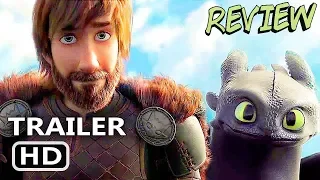 HOW TO TRAIN YOUR DRAGON: THE HIDDEN WORLD Easter Eggs & Breakdown