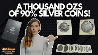 A Huge #Coin Collection Thousands of Ounces of 90% #Silver Comes Into The #CoinStore!