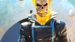 Ghost Rider transformation (stop motion)