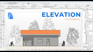 How to Create and Edit Building Elevations - ARCHICAD Basics Lesson 09