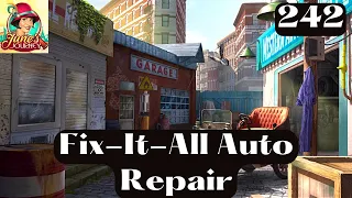 JUNE'S JOURNEY 242 | FIX-IT-ALL AUTO REPAIR  (Hidden Object Game) *Mastered Scene*