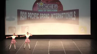 2015 PDC Asia Pacific Grand Internationals Gold Coast - Jnr Jazz Duo Emma & Kya 2nd Place