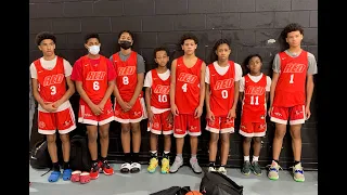 TEAM FINAL RED vs UP TOP 13U (1/9/22) MADE HOOPS SESSION 2 (Some good talent in this game)
