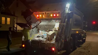 Kenworth Pak Mor Rear Loader Garbage Truck on 1am Recycle!