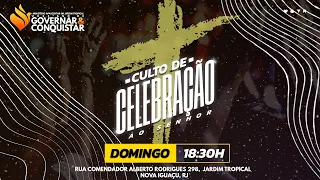 CULTO DE CELEBRAÇÃO AO SENHOR DOMINGO NOITE  - 08/01/2023