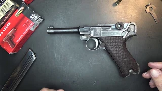 Histoire du Luger P08 9 mm Parabellum 1918