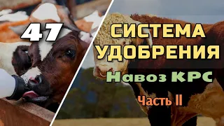 Органические удобрения. Навоз КРС. Как вносить, хранить, заделывать!