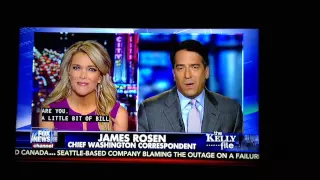 James Rosen improv performance at The Kelly File