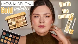 NEW Natasha Denona Golden Palette & Golden Shimmer Gloss FIRST IMPRESSION 💛