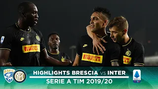 BRESCIA 1-2 INTER | HIGHLIGHTS | Lautaro and Lukaku score again! ⚫🔵