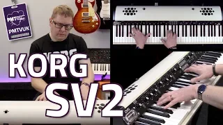 New! Korg SV2/SV2-S Stage Piano - Overview & Demo