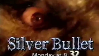 Silver Bullet Fox Movie 32 WFLD Chicago Halloween Promo Ad (1988)