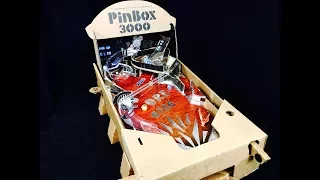 PinBox 3000 DIY Cardboard Pinball Machine
