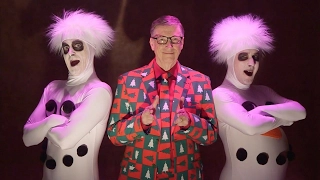 Bill Gates spoofs SNL David Pumpkins skit