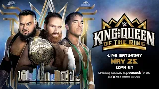 King & Queen of the Ring 2024: Intercontinental Championship Sami Zayn (C) vs Bronson vs Chad Gable