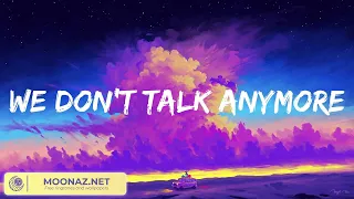 Charlie Puth We Don't Talk Anymore (feat. Selena Gomez) Lyrics | Ed Sheeran, Troye Sivan, Rema,… Mi