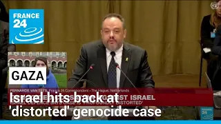 Israel hits back at 'distorted' genocide case at UN top court • FRANCE 24 English