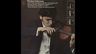 Pinchas Zukerman plays Saint-Saëns: Introduction And Rondo Capriccioso (vinyl)