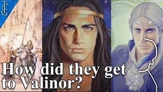 How did Oromë get the Elvish Ambassadors (Ingwë, Finwë & Elwë) to Valinor? - Tolkien Lore