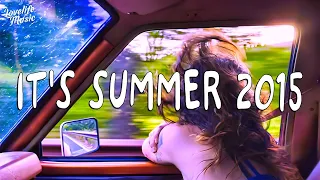 You're falling asleep on a road trip drive [It's summer 2015]