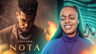 Dizzy DROS - NOTA (Official Music) Reaction 🇲🇦🇬🇧🖤