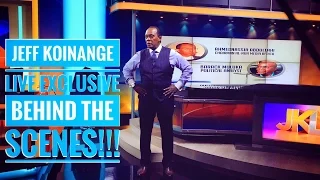 FIRST JEFF KOINANGE LIVE ON CITIZEN TV!! | BEHIND THE SCENES!!