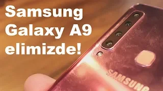 Dünyanın ilk 4 arka kameralı telefonu: Samsung Galaxy A9!