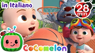 La canzone del basket | CoComelon Italiano - Canzoni per Bambini