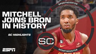 Donovan Mitchell joins LeBron in Cavs history, Brunson 40-piece & MORE | SportsCenter