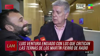 💥Luis Ventura enojada con los que critican los Martín Fierro de Radio