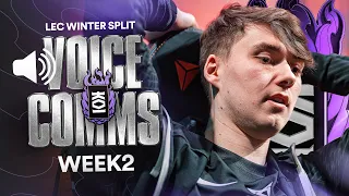 WE FIGHT ON | Voice Comms LEC Winter Split 2023 Week 2