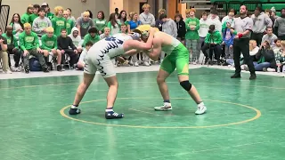 Aaron Riner Buford vs Jesse Batten Camden 285lbs 7A GHSA State Duals Finals 2024