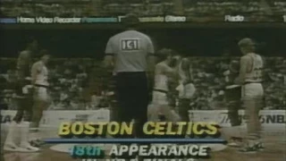 Boston Celtics - Houston Rockets FINALS NBA 1986 Game 1