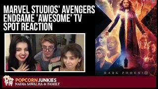Marvel Studios' Avengers Endgame 'Awesome' TV Spot - The Popcorn Junkies Family Reaction