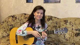 Аника Далински - Дороги дороги / Anika Dalinsky - Roads. Song with a guitar