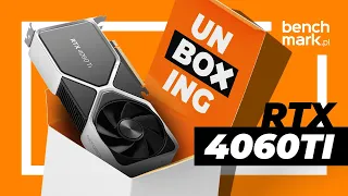 Unboxing GeForce RTX 4060 Ti 8 GB NVIDIA Founders Edition