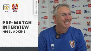 Pre Match | Nigel Adkins (Crewe Alexandra A)