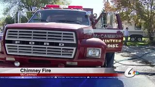Firefighters Respond to First Chimney Fire of the Season