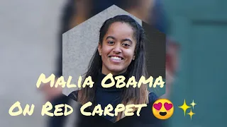 Malia Obama | Red Carpet | Film