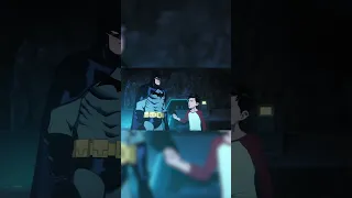 Superboy Gives Batman A Bucket Of Milk | Batman and Superman: Battle Of The Super Sons #shorts