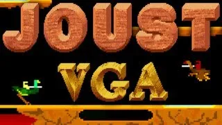 LGR - Joust VGA - DOS PC Game Review