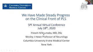 "We Have Made Steady Progress on the Clinical Front of PLS", Dr. Hiroshi Mitsumoto