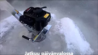 jäätien jäädyttämistä