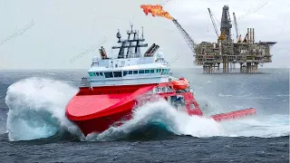 The Biggest and Strongest Tugboats: Meet the 5 AHTS Vessels That Can Do Anything! | Offshore Vessels