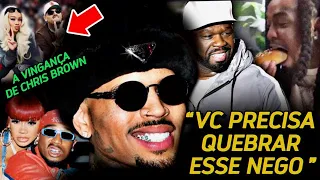 Rappers Reagem depois de Chris Brown ACABAR com Quavo na nova Diss