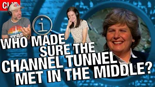 QI - Who Made Sure the Channel Tunnel Met in the Middle REACTION