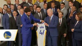 Golden State Warriors Visit The White House